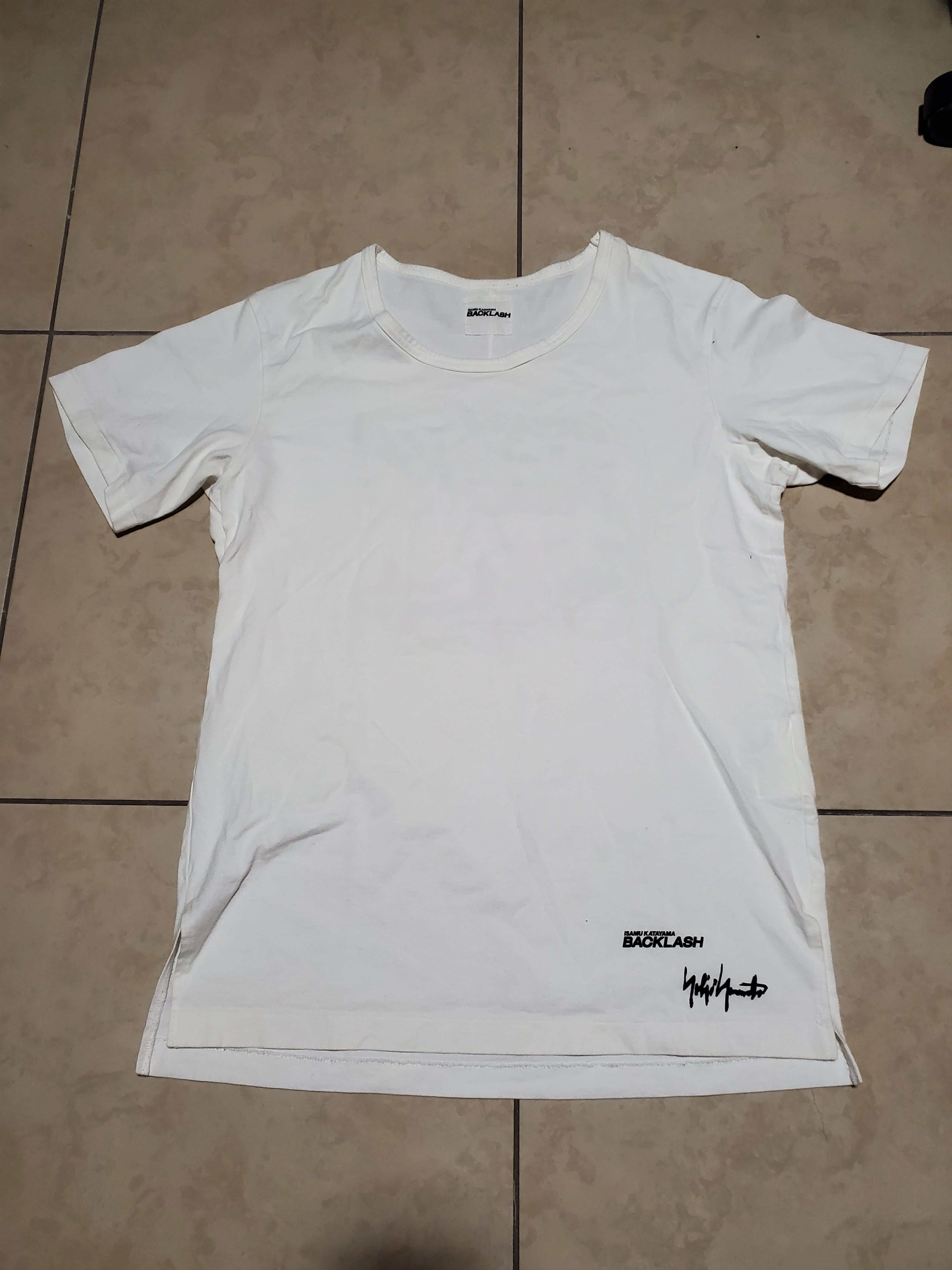 Yohji Yamamoto Isamu Katayama Backlash x Yohji 2 Decades T Shirt Size US L / EU 52-54 / 3 - 2 Thumbnail