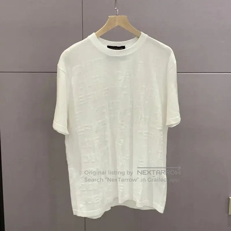 Louis Vuitton Louis Vuitton Summer White Cotton T. Size M / US 6-8 / IT 42-44 - 1 Thumbnail