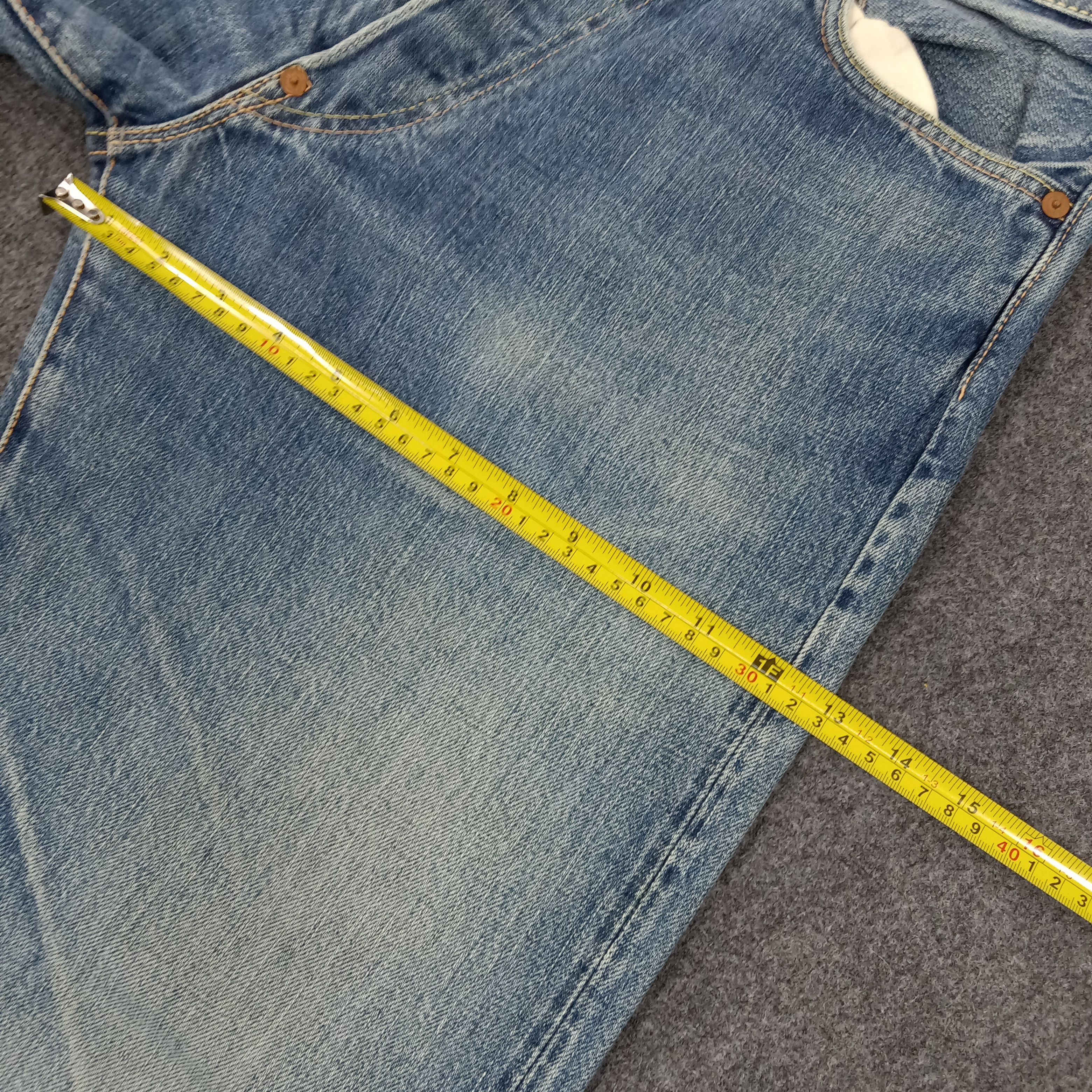 Evisu Evisu Selvedge Japanese Daicock Custom Art Denim Jeans Size US 30 / EU 46 - 13 Thumbnail