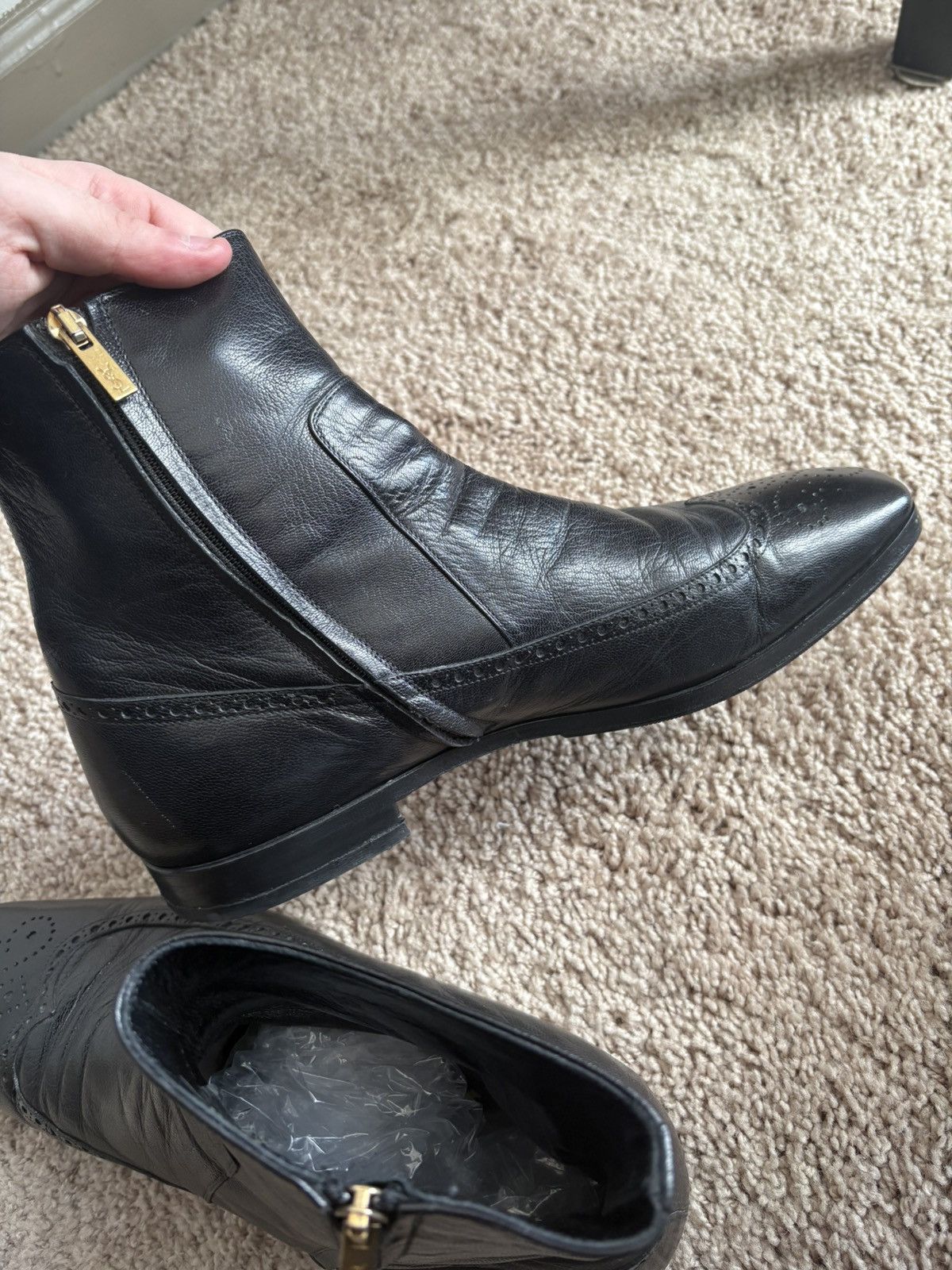 Saint Laurent Paris Yves Saint Laurent by Tom Ford Western Square Toe Boot 42 9 Size US 9 / EU 42 - 3 Thumbnail