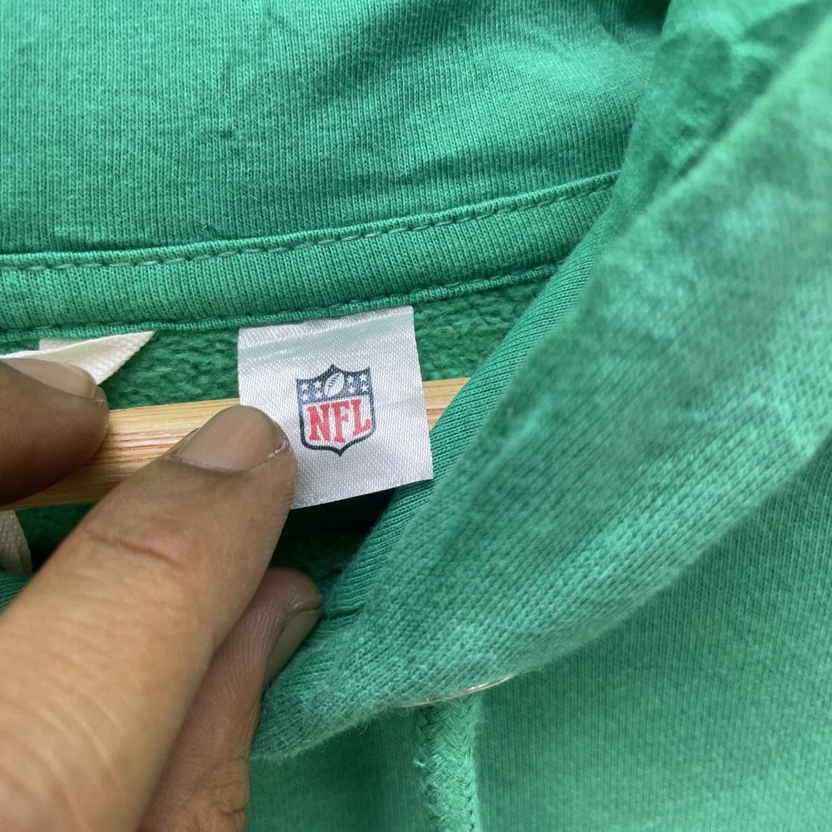 MLB 💥 Major League Baseball New York Jets Hooded Pullover Size US M / EU 48-50 / 2 - 9 Thumbnail