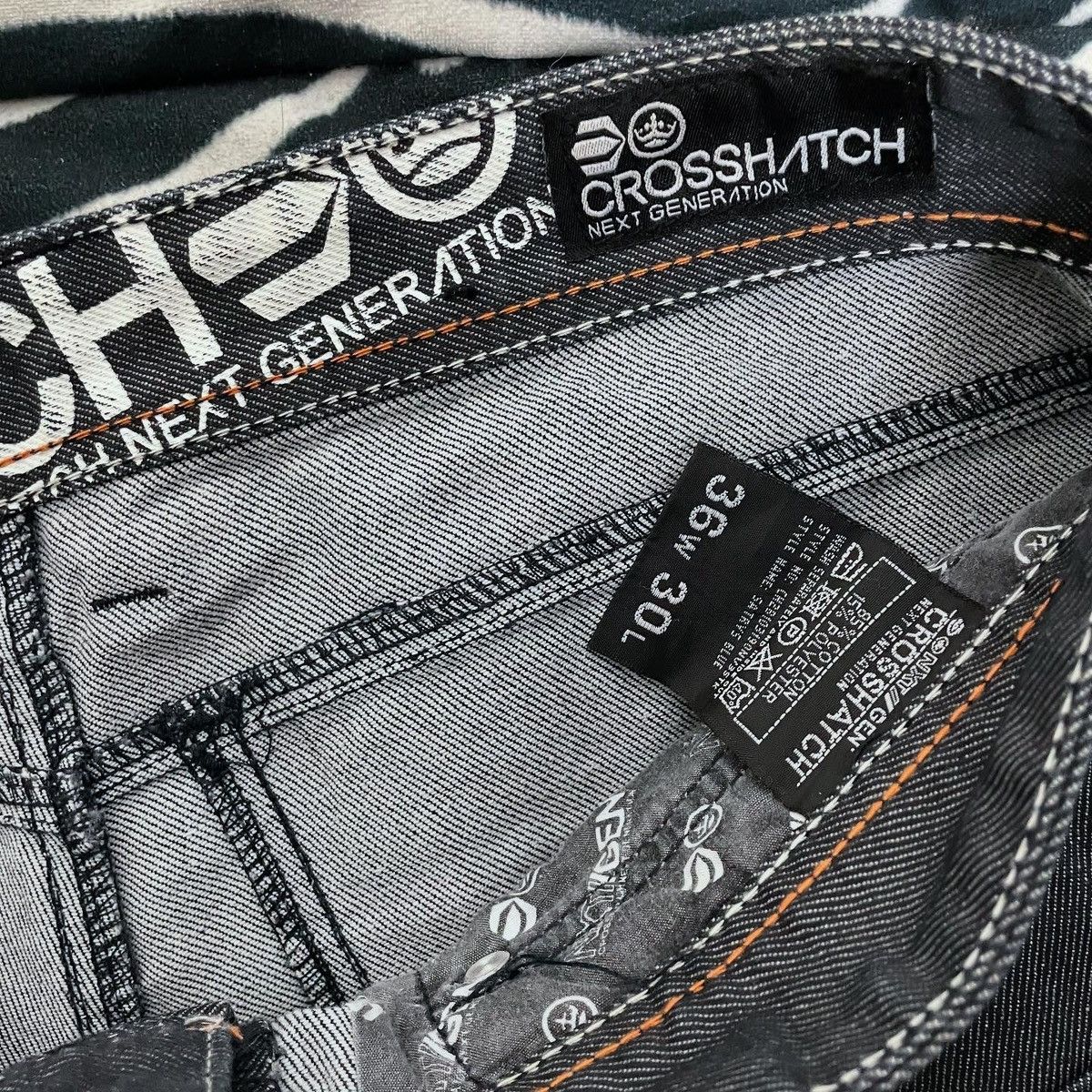 Japanese Brand Vintage Cross Hatch big logo y2k pants swag drip rare Size US 36 / EU 52 - 3 Thumbnail