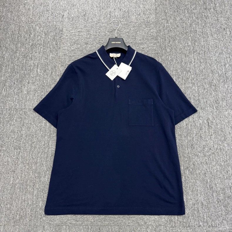 Hermes H Embroidered Polo Shirt - dmc