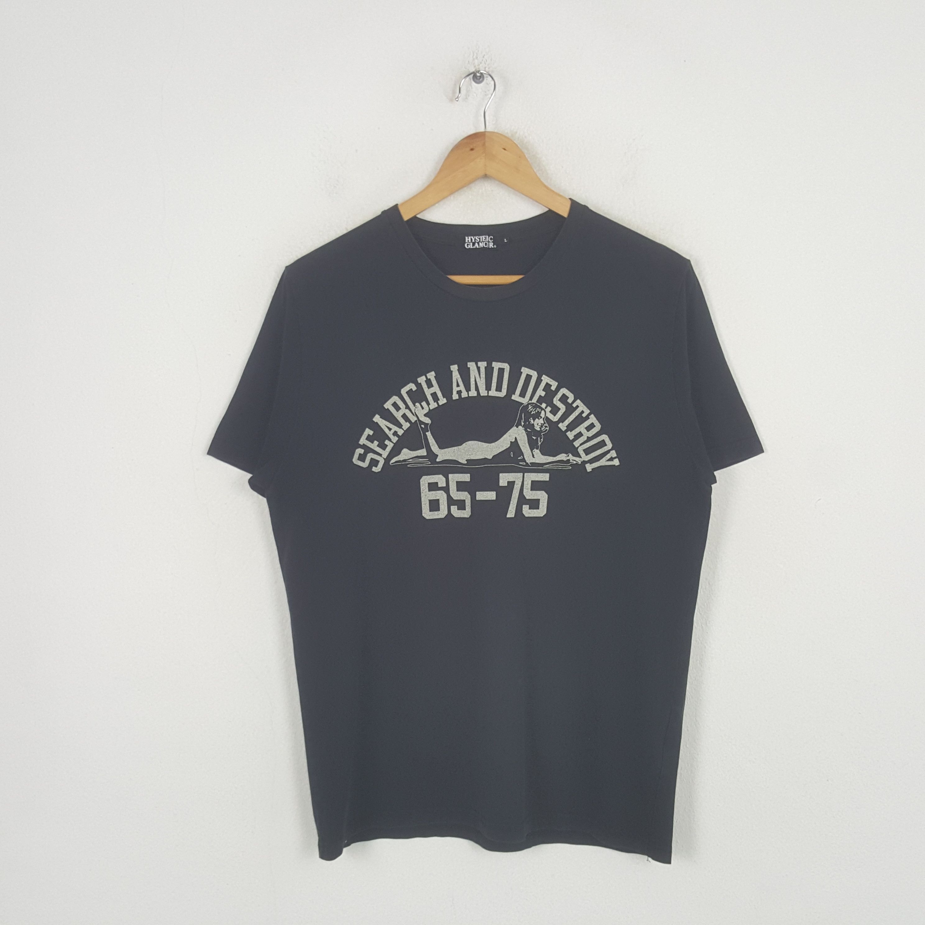 Hysteric Glamour Vintage Hysteric Glamour Search And Destroy Tshirt C299N67 Size US M / EU 48-50 / 2 - 1 Thumbnail