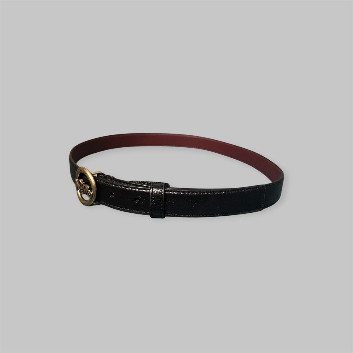 Coach Coach Horse And Carriage Leather Belt Size ONE SIZE - 6 Thumbnail