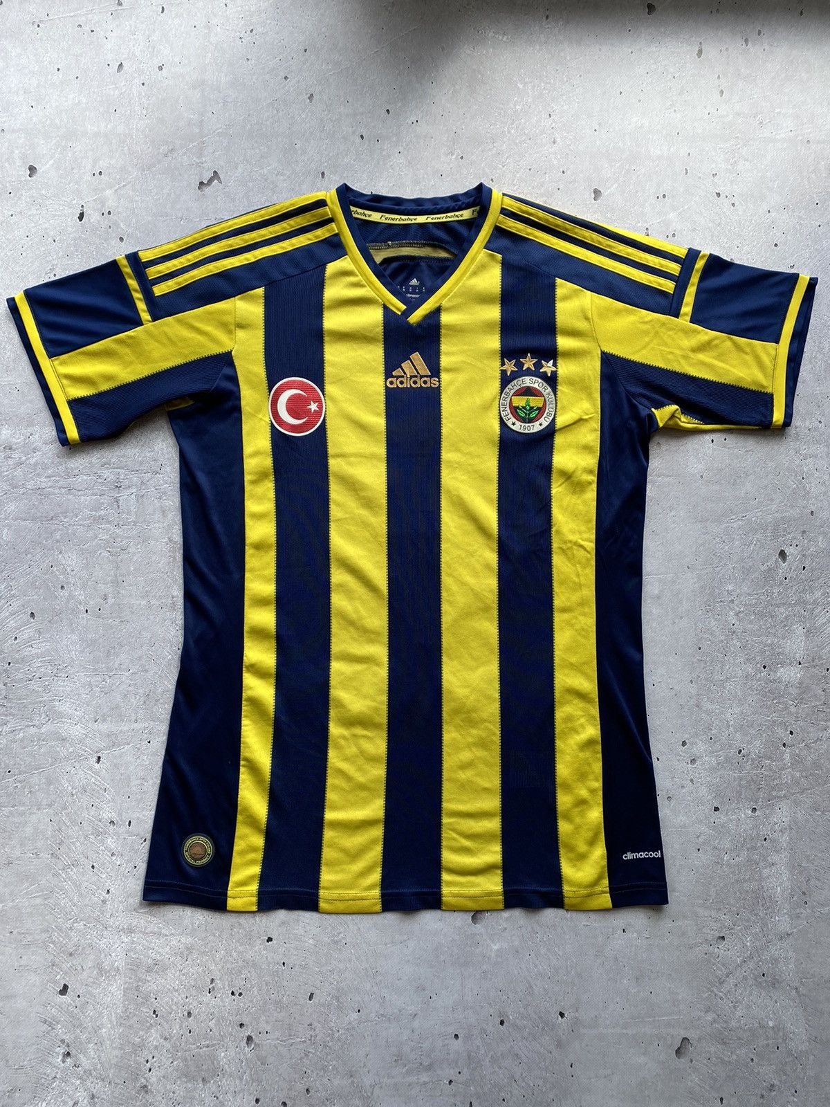 Adidas × Vintage Vintage Adidas Fenerbahce Yakup Yesilyurt 2014 Soccer Jersey Size US M / EU 48-50 / 2 - 3 Thumbnail