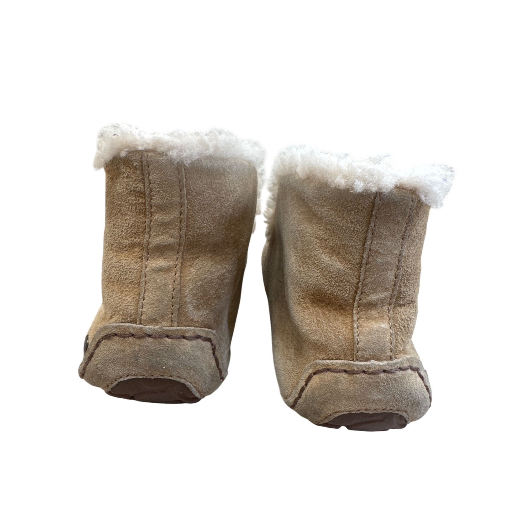 Ugg UGG Womens Brown Leather Fur-Lined Moccasin Slippers Ankle B Size US 6 / IT 36 - 5 Thumbnail