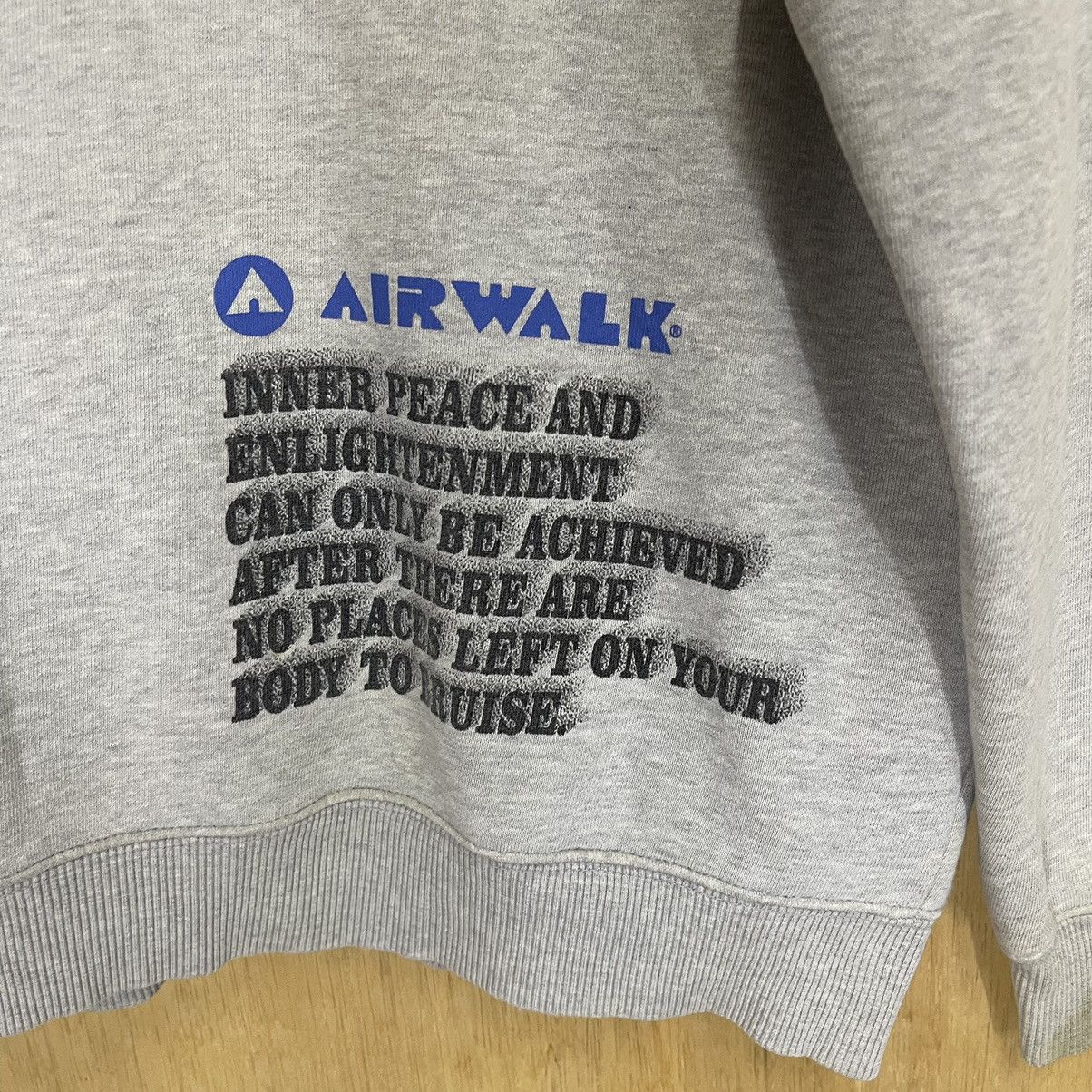 Welcome Skateboards Vintage Airwalk Crewneck Hoodie Size M Size US M / EU 48-50 / 2 - 9 Thumbnail