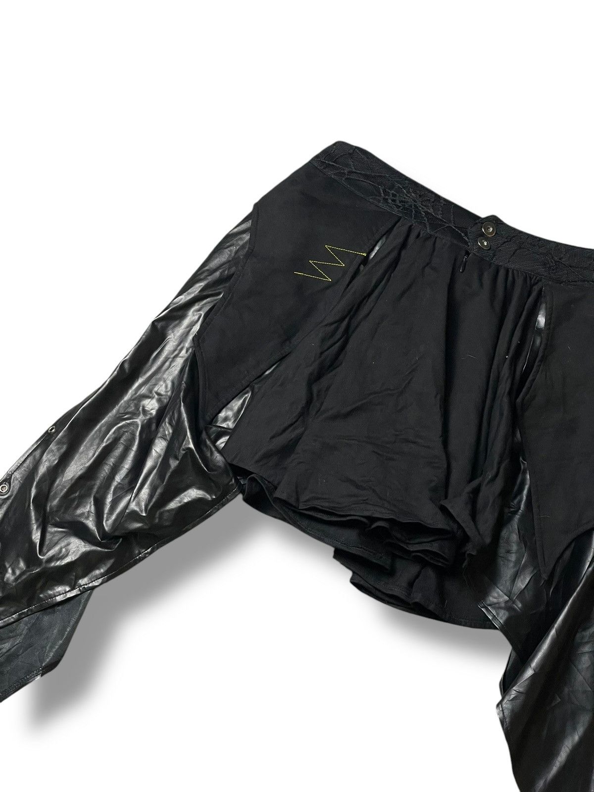 Japanese Brand × Vintage BLOOD STORM Cyber Punk Mini Skirt (104) Size 29" - 2 Thumbnail