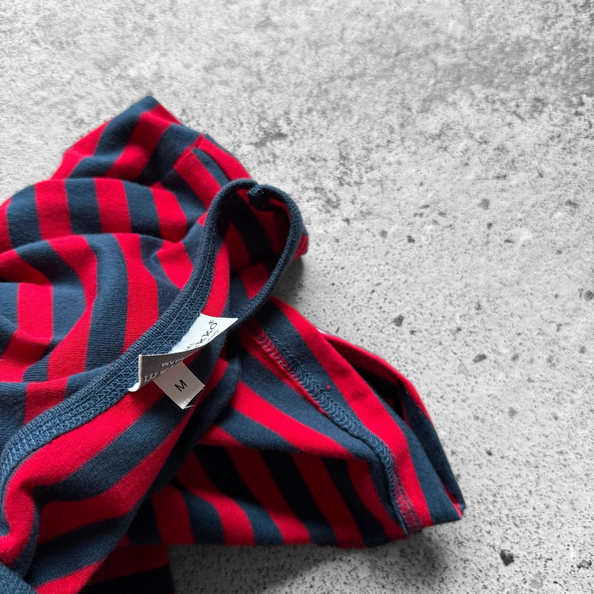 Marimekko Marimekko Red Navy Striped Dress 3/4 Sleeve Round Neck Size M / US 6-8 / IT 42-44 - 6 Thumbnail