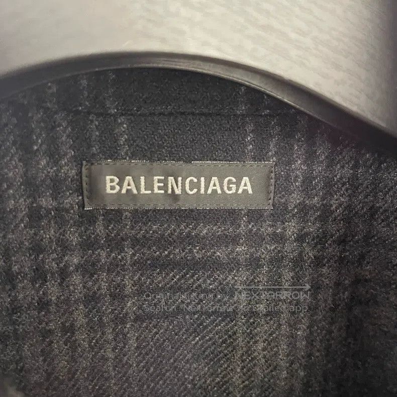 Balenciaga Balenciaga Logo printed checkered long-sleeved shirt Size US S / EU 44-46 / 1 - 3 Thumbnail