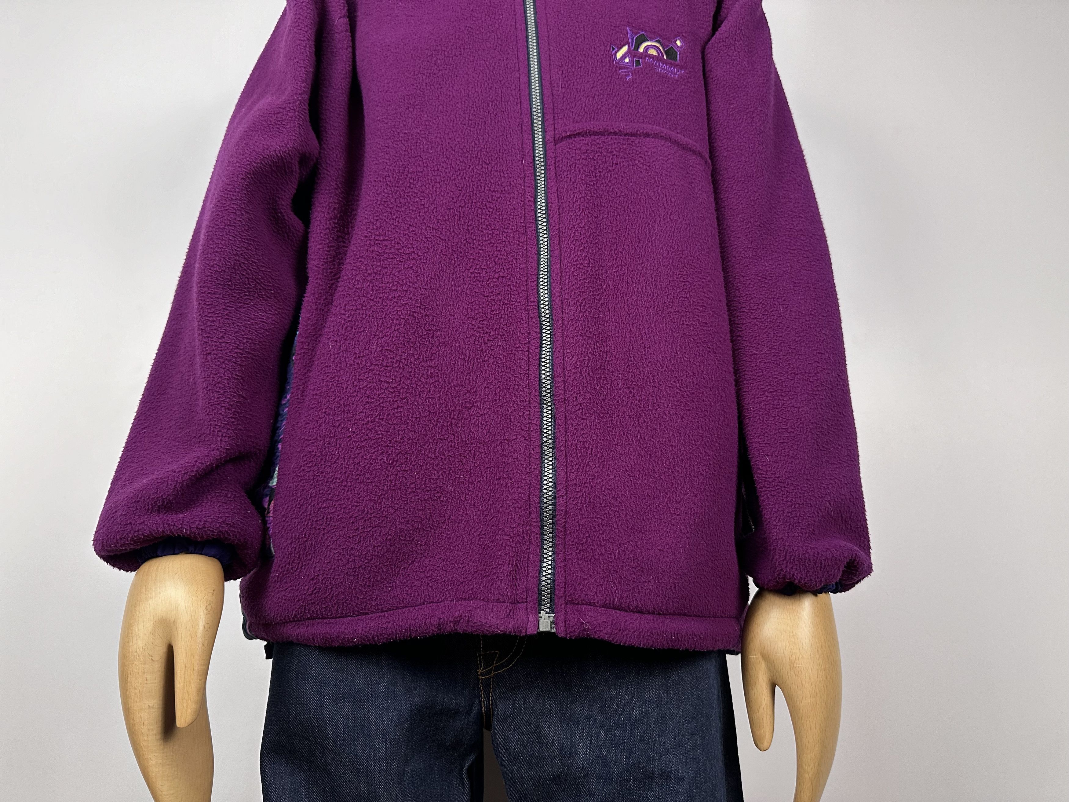 Mammut × Vintage Vintage Mammut Full Zip Fleece Reversible Jacket Mens Sz XL Size US XL / EU 56 / 4 - 5 Thumbnail