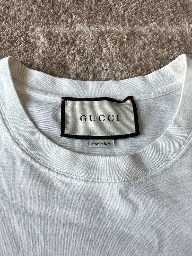 Gucci Gucci White blade short sleeves 2503-Nextarrow Size US S / EU 44-46 / 1 - 3 Thumbnail
