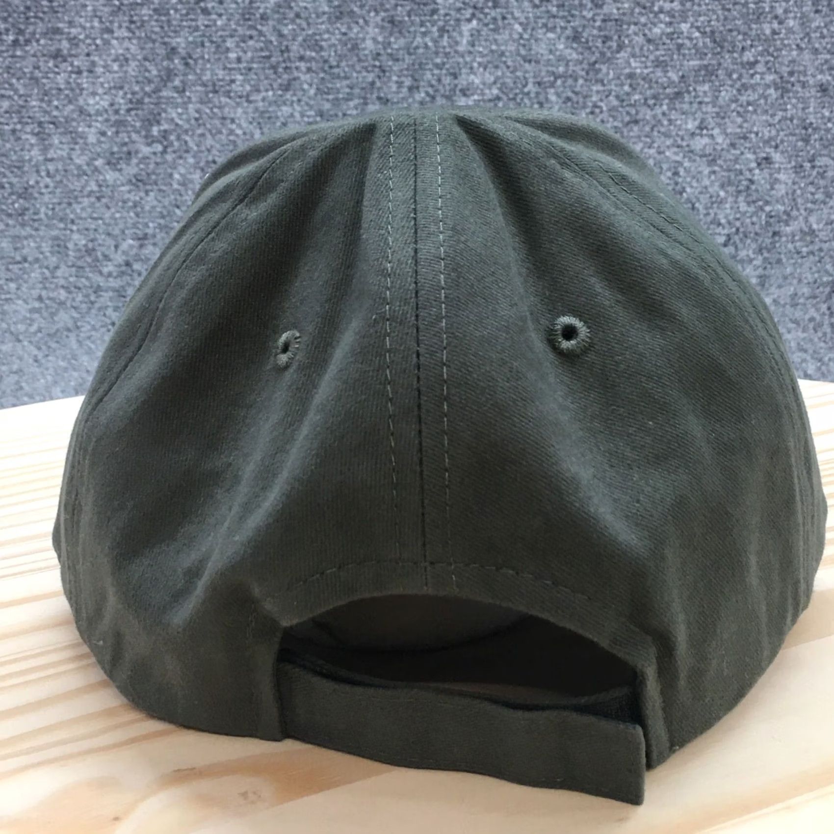 Vintage Mountain Lake Omaha Outdoors Baseball Cap Mens Green One Size Embroidered Logo Size ONE SIZE - 6 Thumbnail