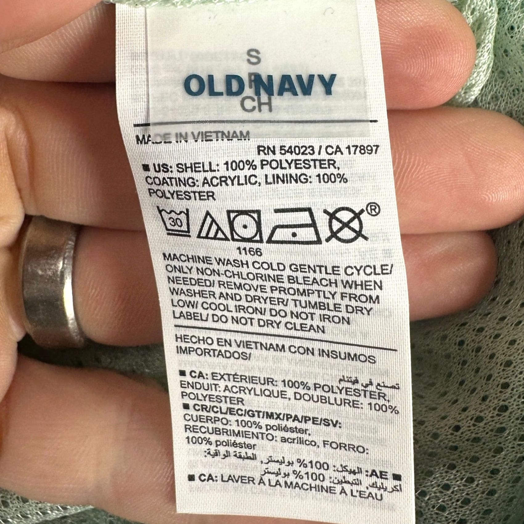 Old Navy Old Navy Men Swim Trunks Small Green Geometric Lined Drawstring Board Shorts NEW Size US 29 - 3 Thumbnail