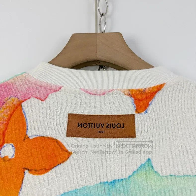 Louis Vuitton Louis Vuitton Colored ink three-flower printing logo sweat Size US XS / EU 42 / 0 - 5 Thumbnail