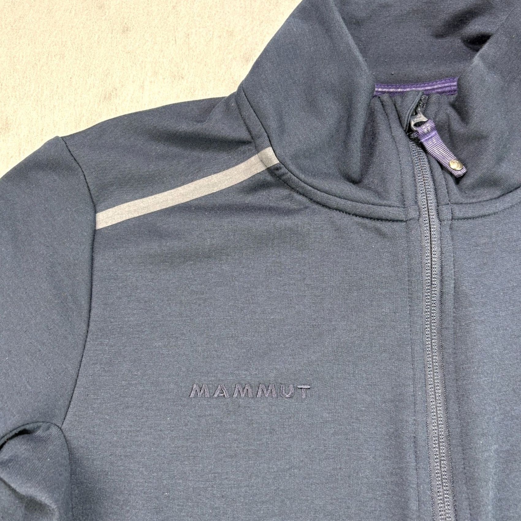 Mammut Mammut Jacket Womens S Blue Midlayer Full Zip Outdoor Stretch Size S / US 4 / IT 40 - 3 Thumbnail