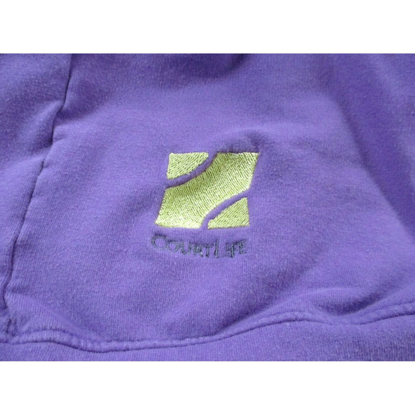 Vintage Courtlife Sweatshirt Women 2 Purple Cropped Pickleball Do What You Love Sport Shirt Womens Purple CourtLife Sweatshirt 2 Small Size XS / US 0-2 / IT 36-38 - 7 Thumbnail