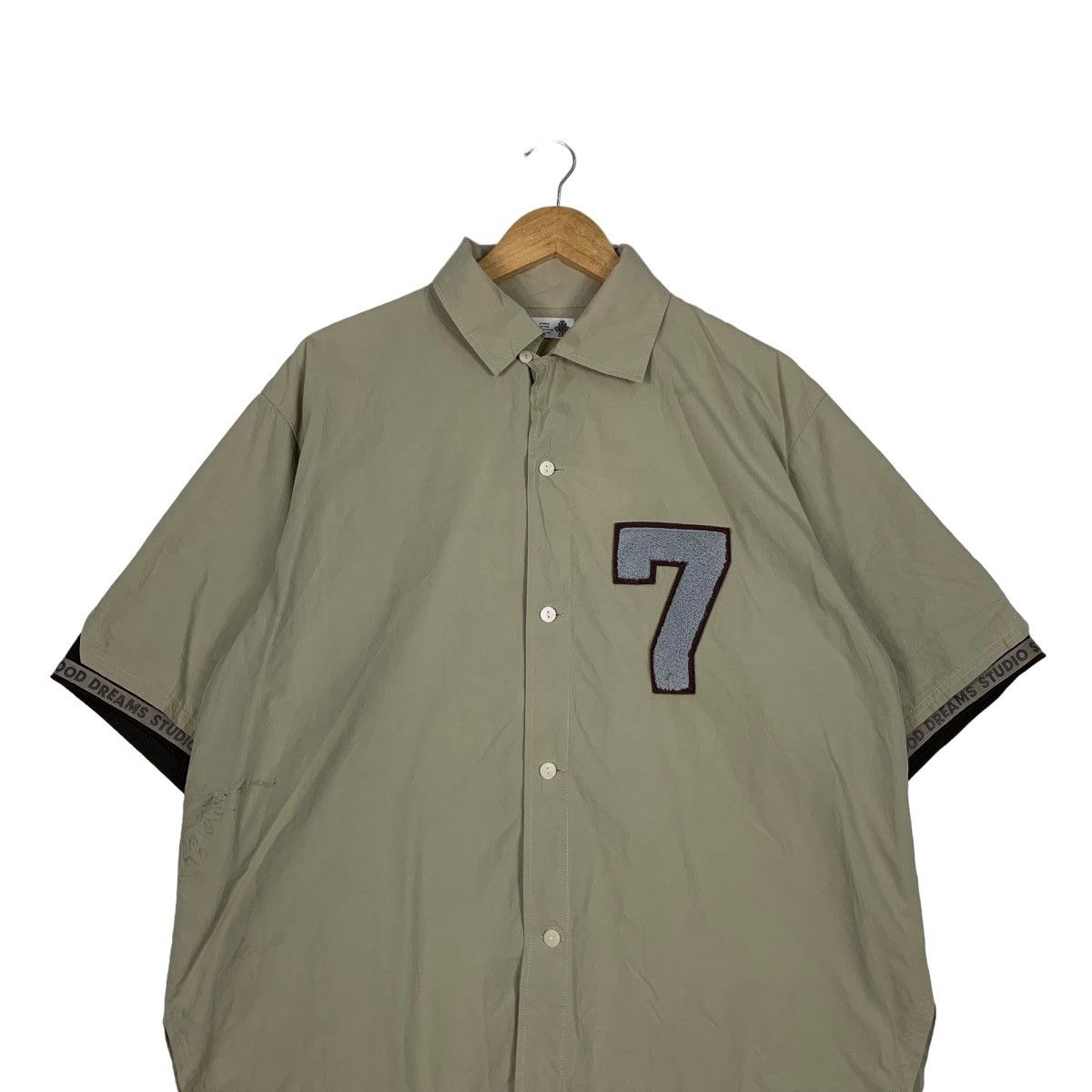 Japanese Brand Studio Seven Childhood Dream 7 Short Sleeve Shirt #1088-C49 Size US M / EU 48-50 / 2 - 2 Thumbnail