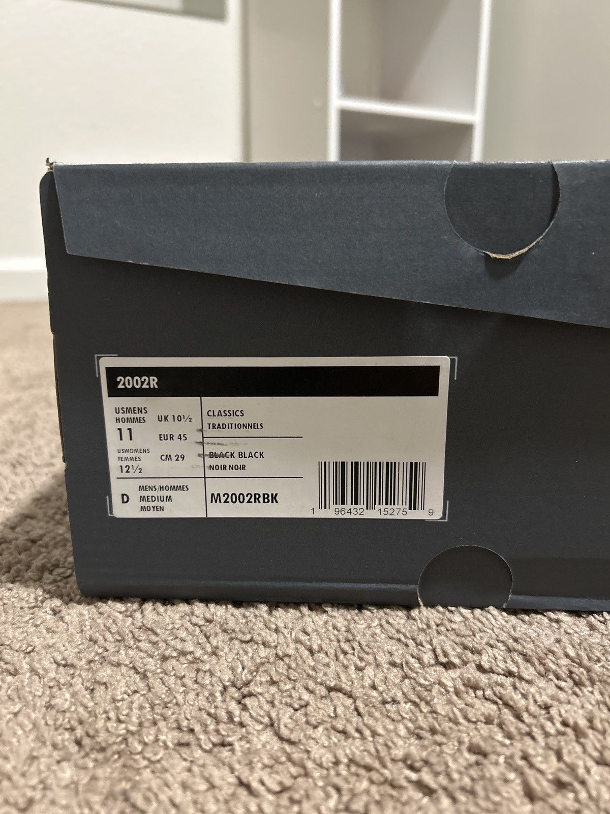 New Balance New Balance 2002r “Gunmetal Black” Size US 11 / EU 44 - 7 Thumbnail