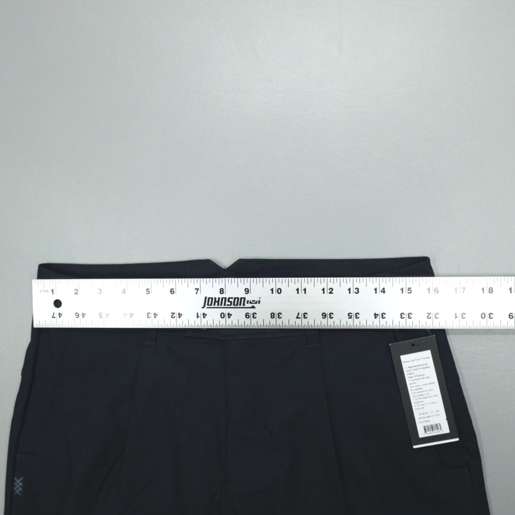 Rhone Rhone Golf Tour Trouser Pants True Navy 31x32 Regular Fit Water Resistant Chino Classic Men Pants Shoes? Size US 31 - 6 Thumbnail