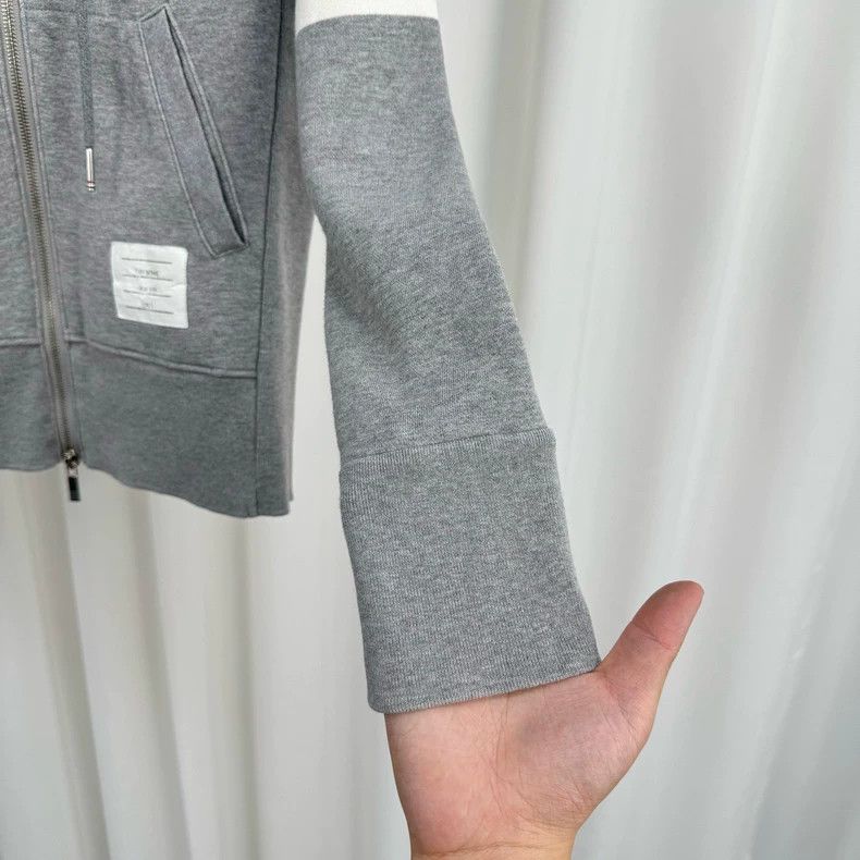 Thom Browne Thom Browne size2 Knitted four bar zipper jacket Size US M / EU 48-50 / 2 - 4 Thumbnail