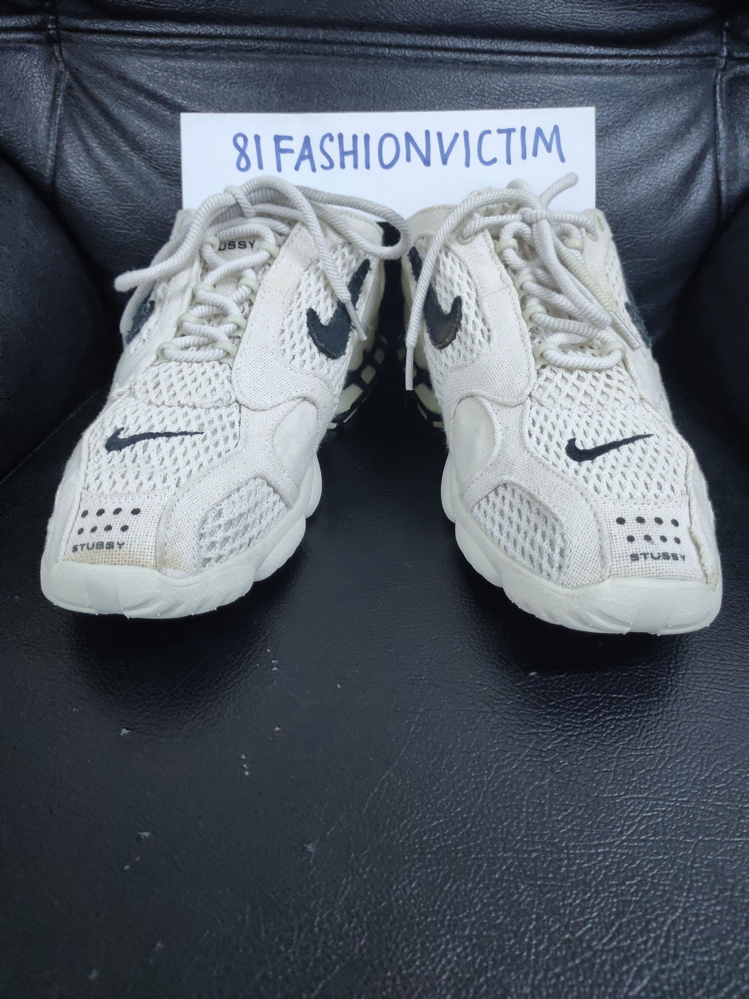 image of Nike x Stussy Air Zoom Spiridon Cage 2 Fossil Shoes, Men's (Size 10)