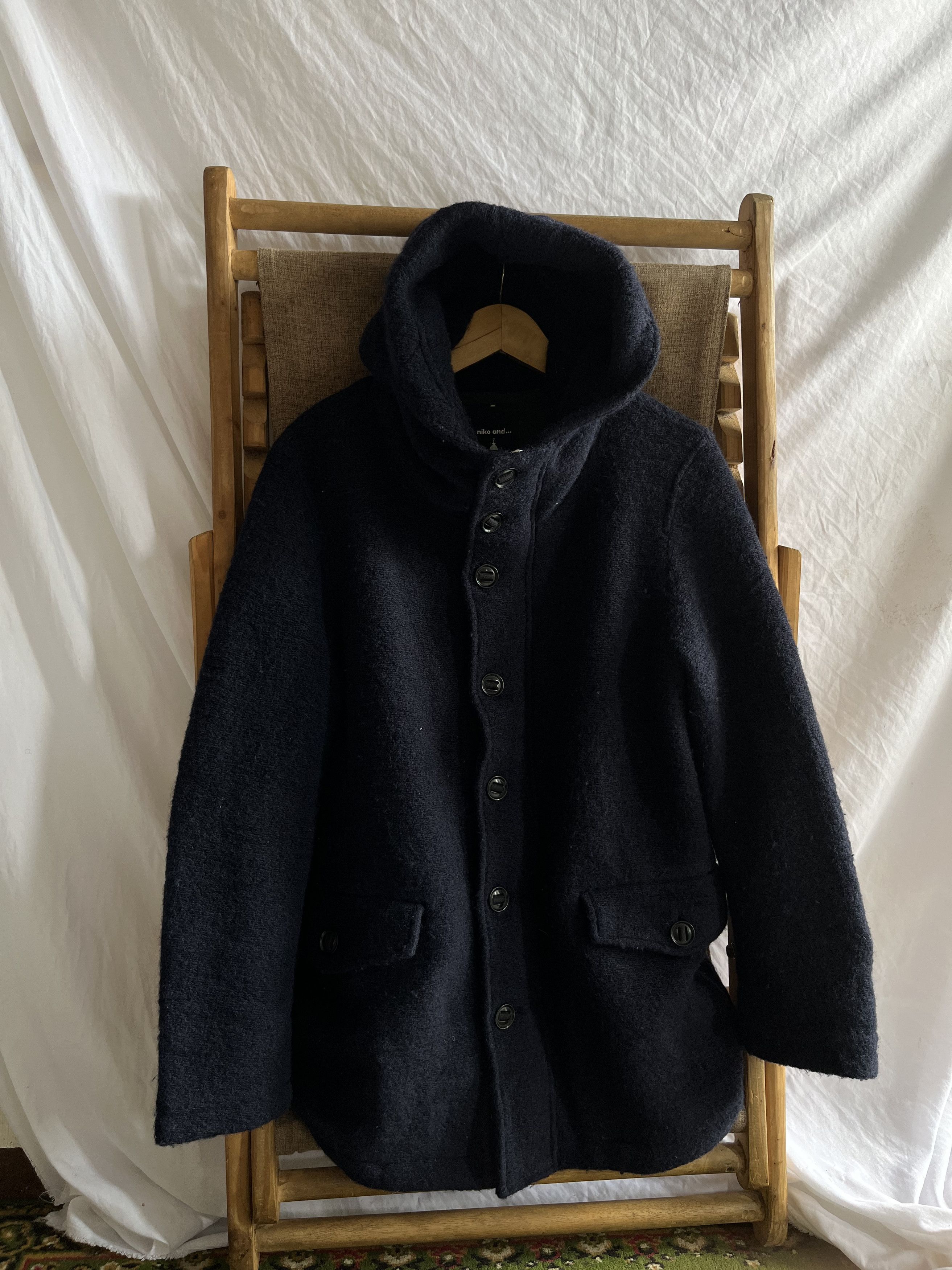Japanese Brand Niko And Japanese Brand Wool Jacket Yohji Yamamoto Style Size US L / EU 52-54 / 3 - 2 Thumbnail