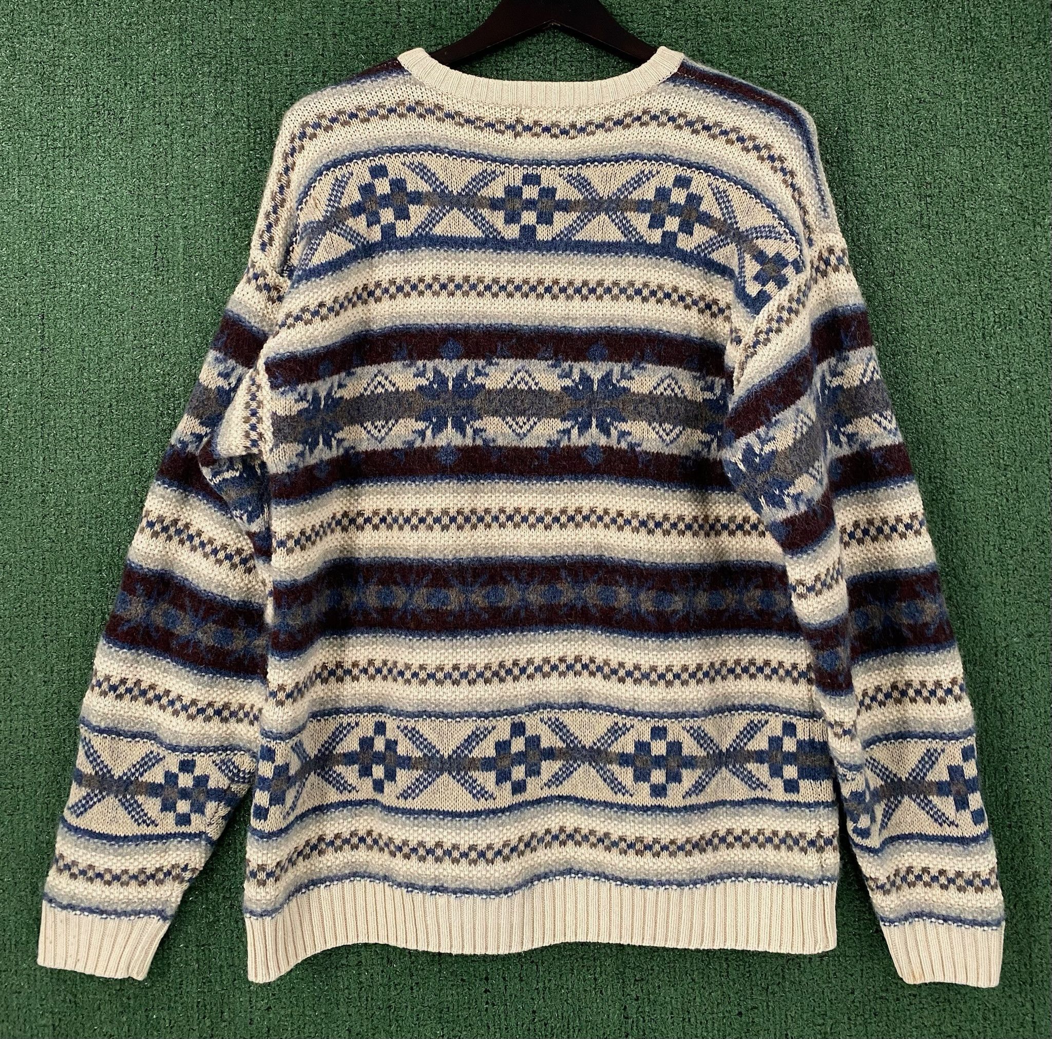 Chaps Ralph Lauren 90’s Chaps Ralph Lauren Fair Isle Sweater Medium Size US M / EU 48-50 / 2 - 4 Thumbnail