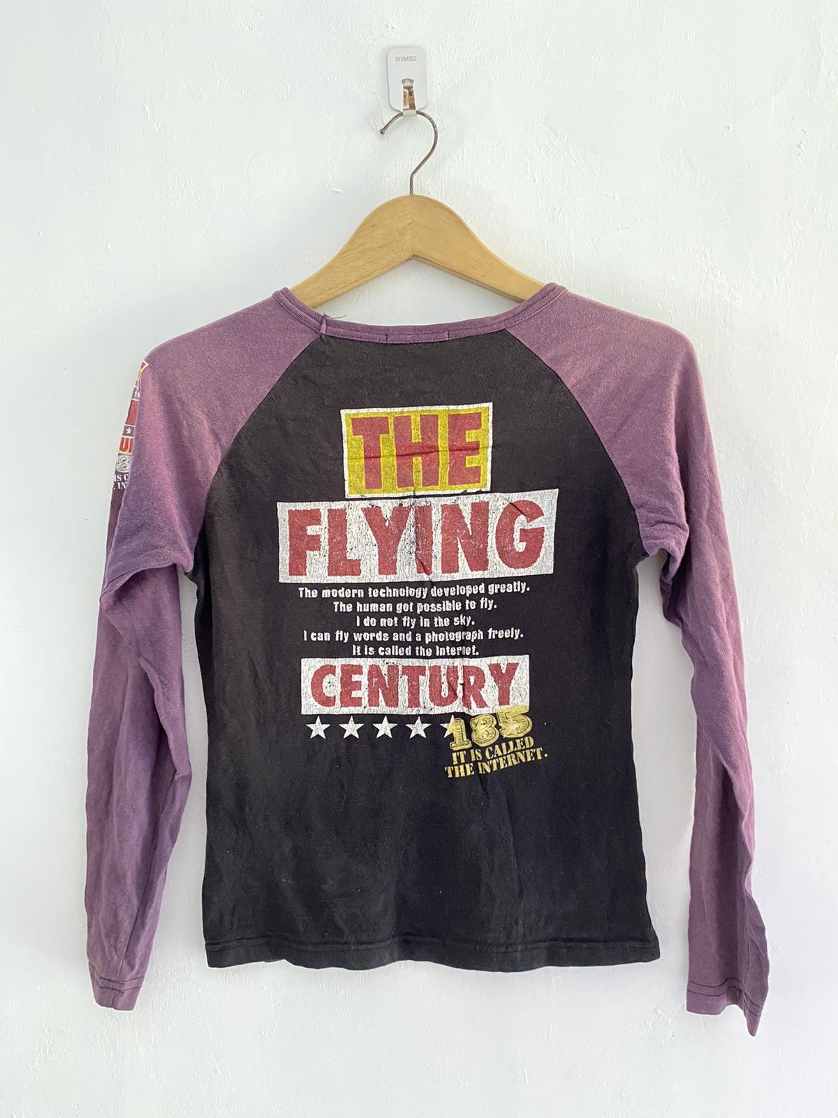 Hysteric Glamour × Japanese Brand Vintage the flying century y2k longsleeve tshirts Size US M / EU 48-50 / 2 - 2 Thumbnail