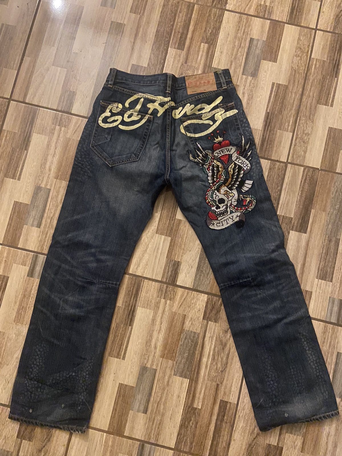 Christian Audigier Vintage Ed Hardy Denim x Christian Audgier | Grailed