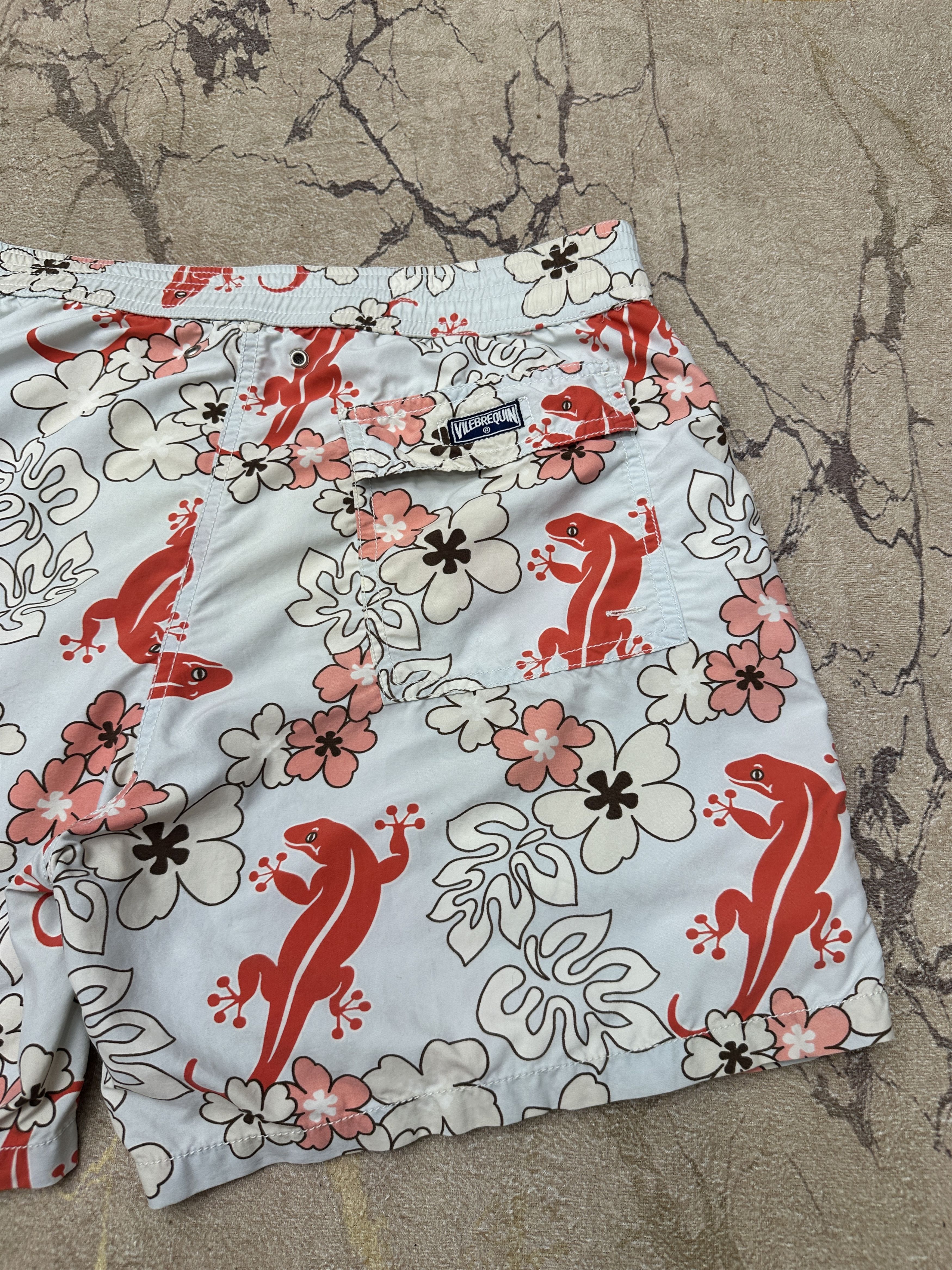 Vilebrequin Vilebrequin Lizard Beach Shorts Trunks Bathing Suit Size L Size US 36 / EU 52 - 4 Thumbnail