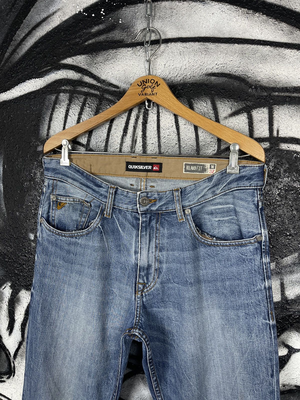 Quiksilver Quiksilver Y2K Relaxed Fit Vintage Denim Jeans Men’s Size 32 Size US 32 / EU 48 - 3 Thumbnail