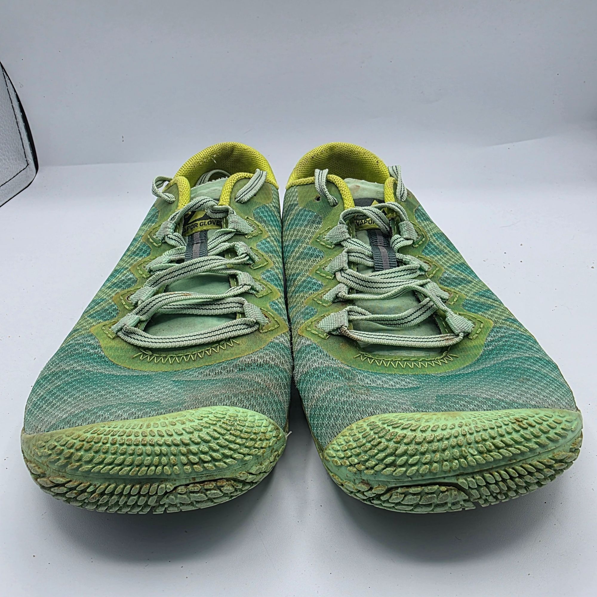 Merrell Merrell Barefoot Vapor Glove 3 Womens Size 7 Green Yellow Mi Size US 7 / IT 37 - 2 Thumbnail