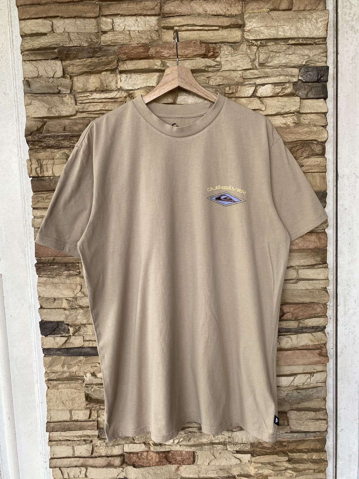Quiksilver Quiksilver Backhit Logo Surfing Tees y2k billabong vintage Size US L / EU 52-54 / 3 - 2 Thumbnail