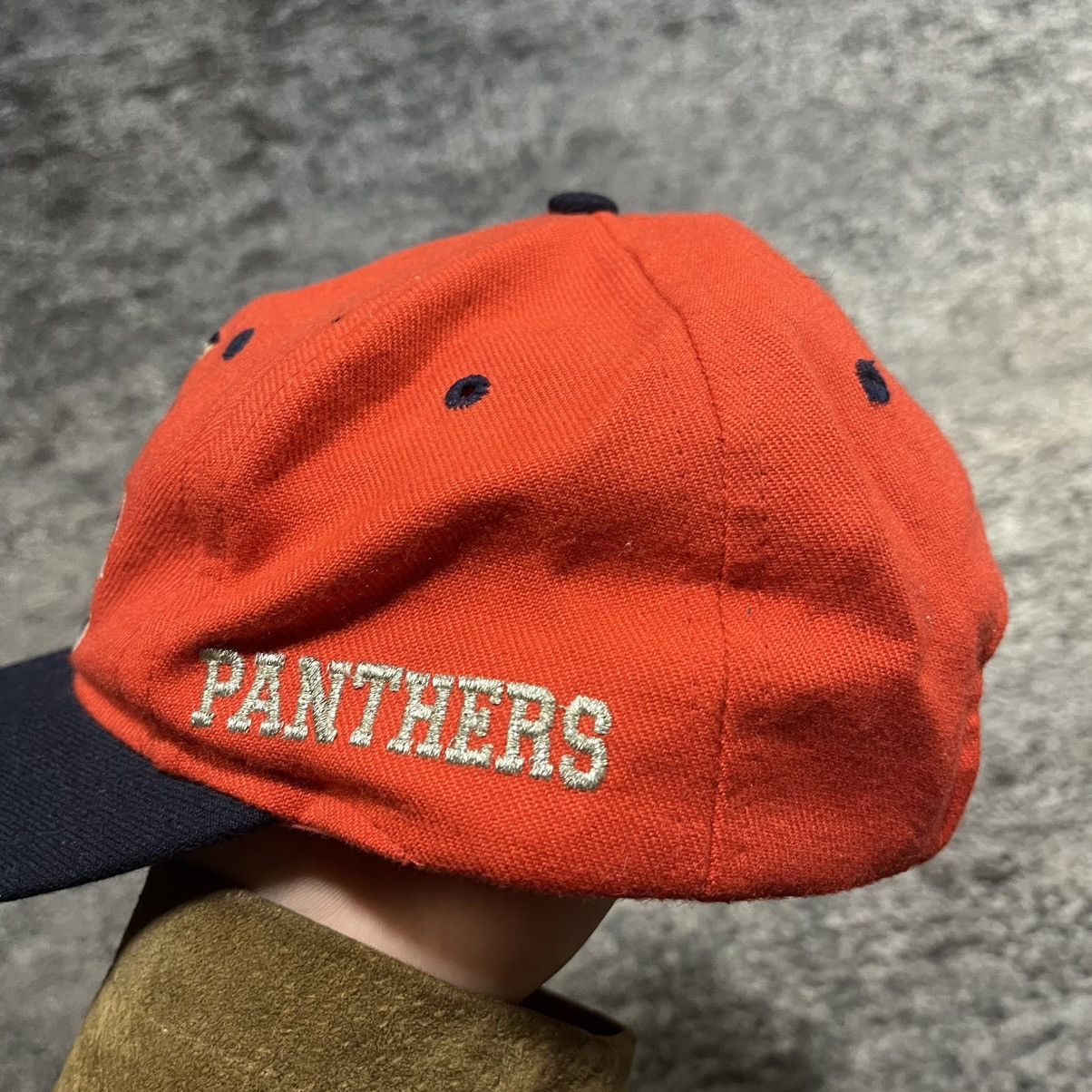 NHL Vintage 90s Florida Panthers NFL Embroidered Snapback Hat Size ONE SIZE - 5 Thumbnail