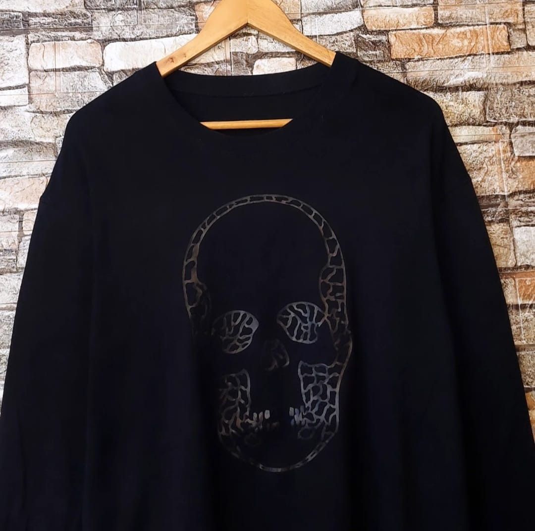 Lucien Pellat-Finet Lucien Pellat Finet Skull Long Sleeve Tshirt Size US XL / EU 56 / 4 - 3 Thumbnail
