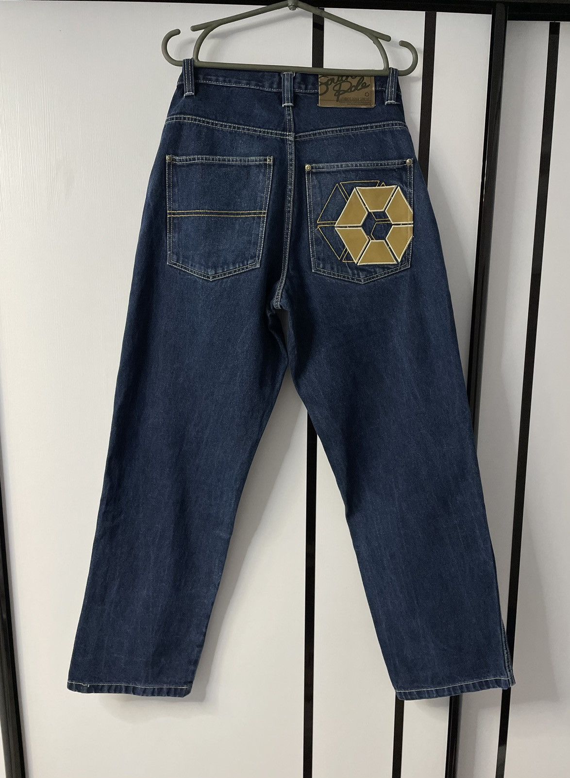 image of Crazy Vintage Y2K Baggy Jeans Denim Southpole Jnco Style in Blue, Men's (Size 30)