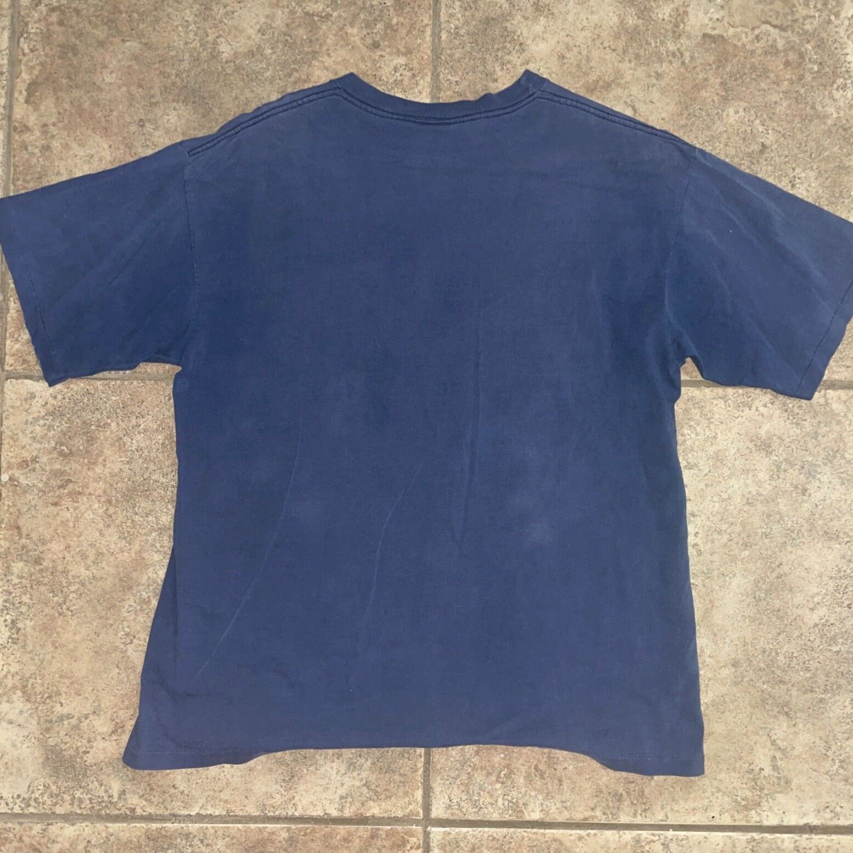 Nutmeg VINTAGE Nutmeg Dallas Cowboys T-Shirt Men Large Blue Single Stitch USA Made Sports Football Size US L / EU 52-54 / 3 - 4 Thumbnail