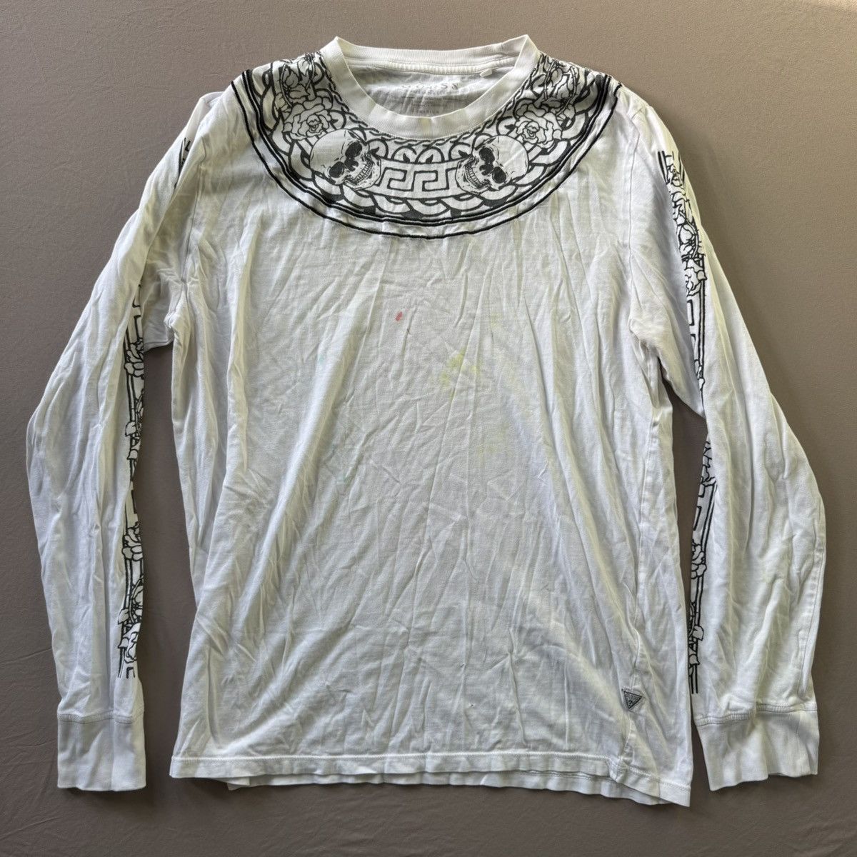Guess Guess Affliction Skulls & Roses Graphic long sleeve tee Size US M / EU 48-50 / 2 - 2 Thumbnail