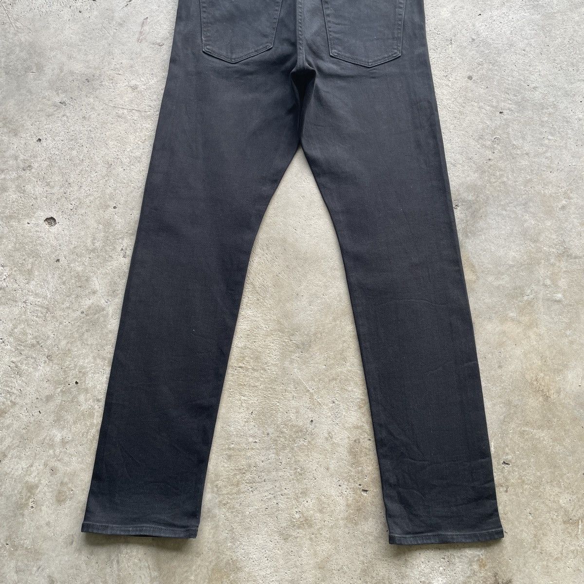 Japanese Brand W34x31.5 Vintage Japanese Black Jeans Pants Denim Skinny Size US 34 / EU 50 - 9 Thumbnail