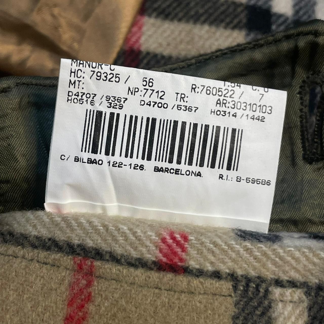 Burberry VINTAGE Burberry coat nova check virgin wool green olive Size US L / EU 52-54 / 3 - 15 Thumbnail