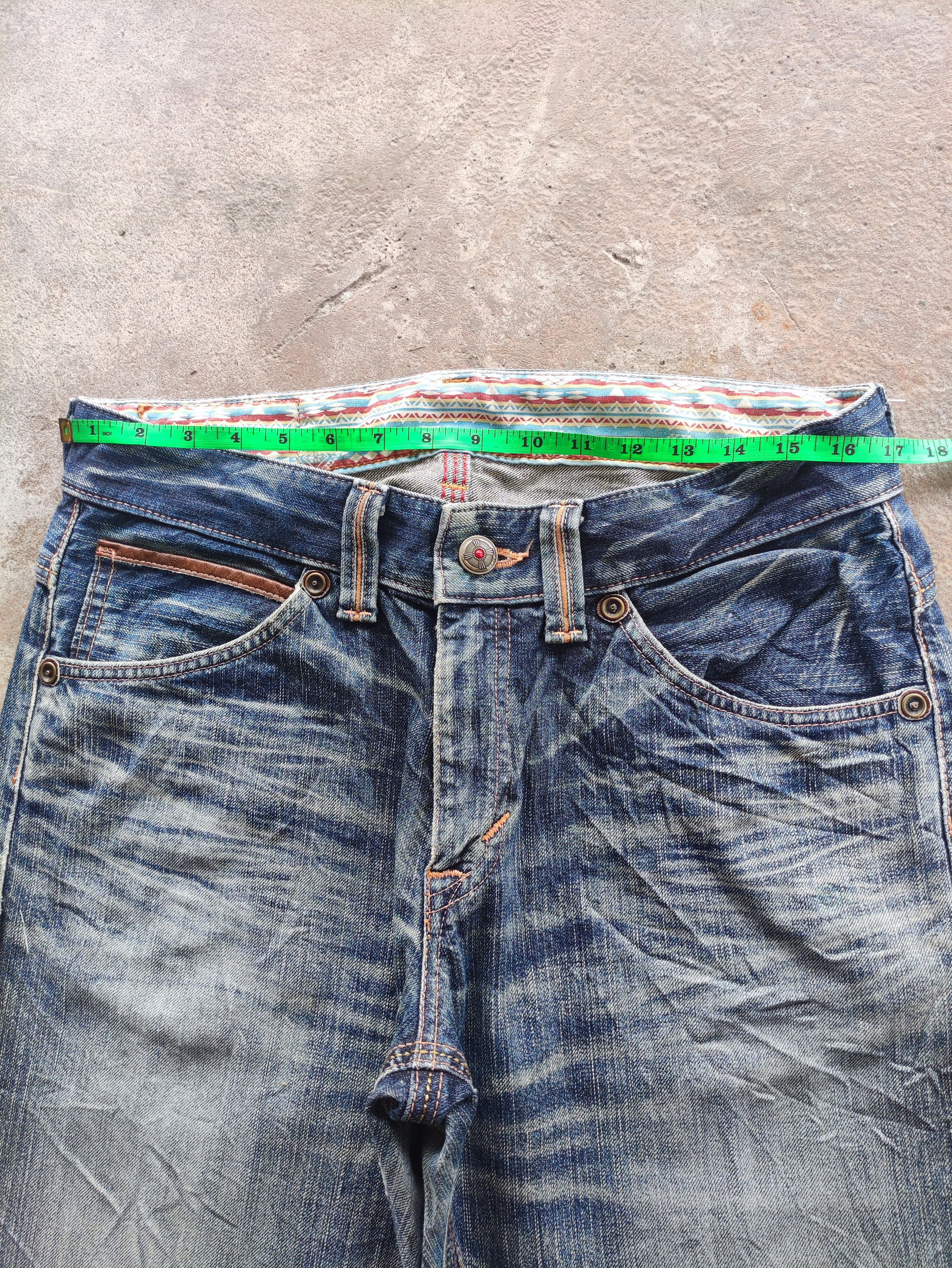 Edwin Vintage Edwin Brand Baggy Denim Distressed Faded Pants Size US 35 - 8 Thumbnail