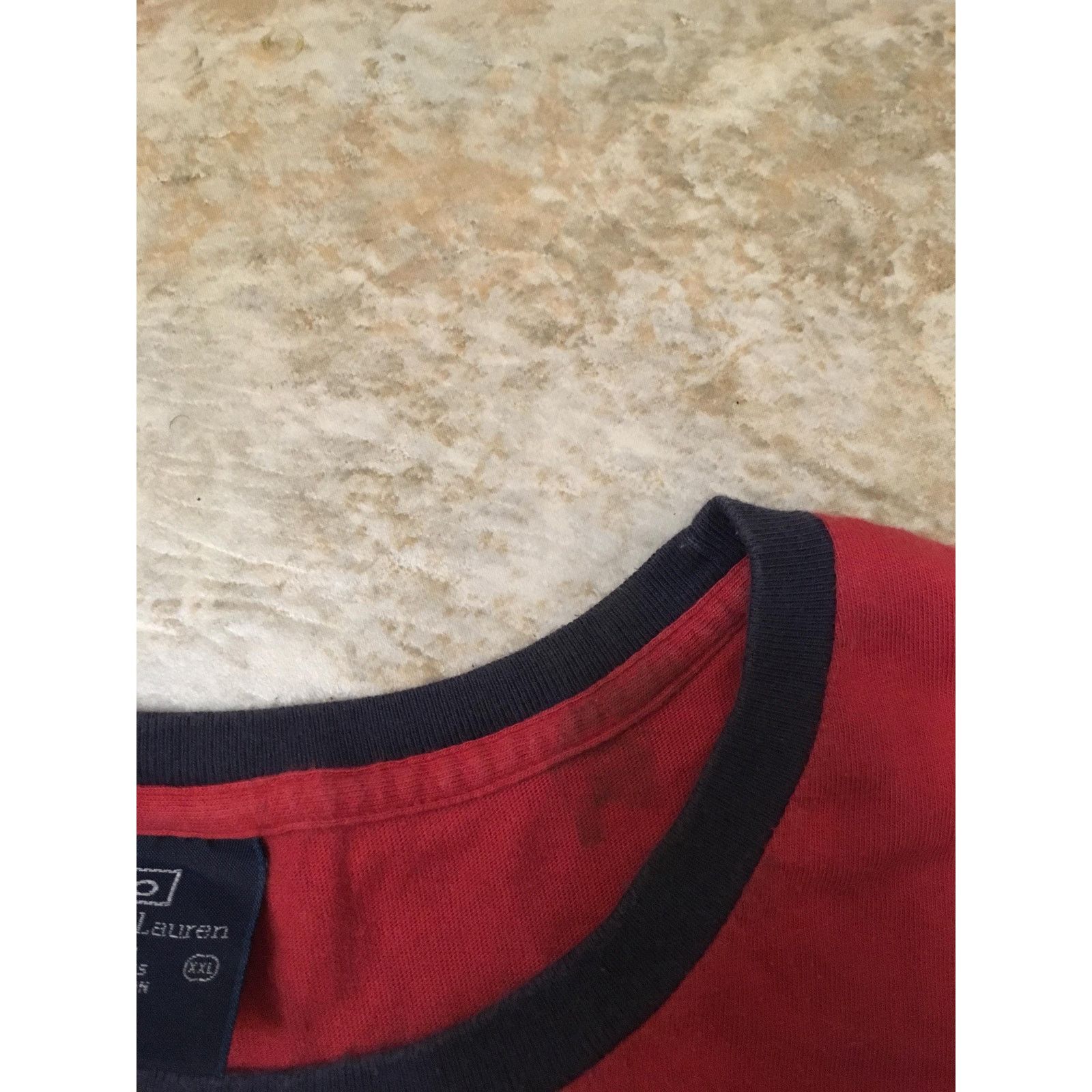 Polo Ralph Lauren Vintage polo Ralph Lauren rescue T shirt size 2 XL 1990s 80s Size US XXL / EU 58 / 5 - 4 Thumbnail