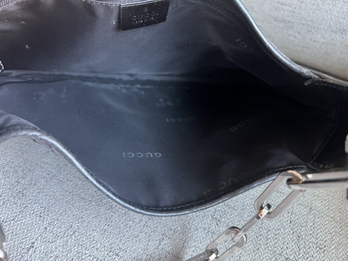 Gucci Gucci Jackie monogram with chain strap Size ONE SIZE - 9 Thumbnail
