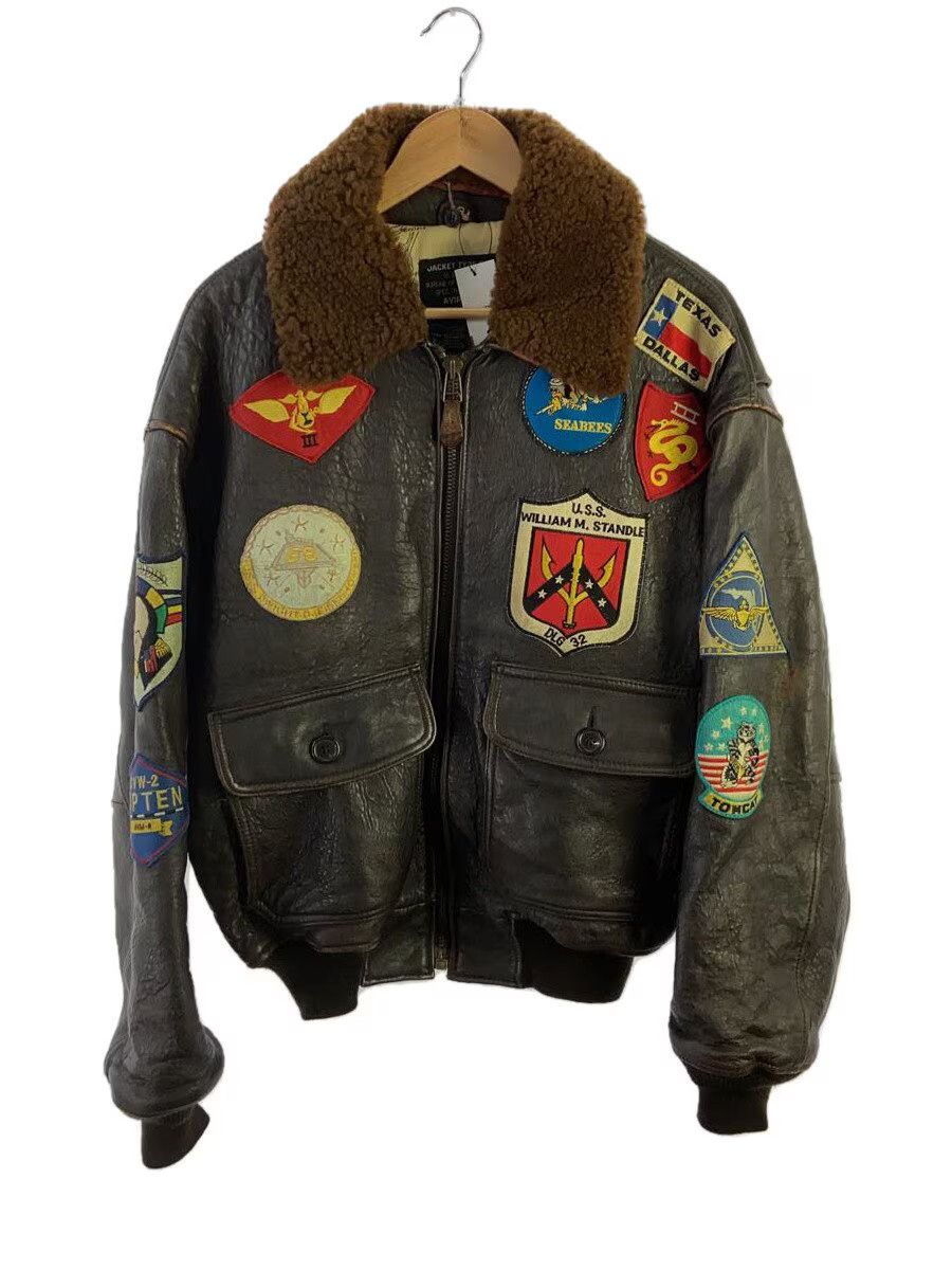 Avirex Avirex Cowhide Flight Jacket Size US M / EU 48-50 / 2 - 1 Thumbnail