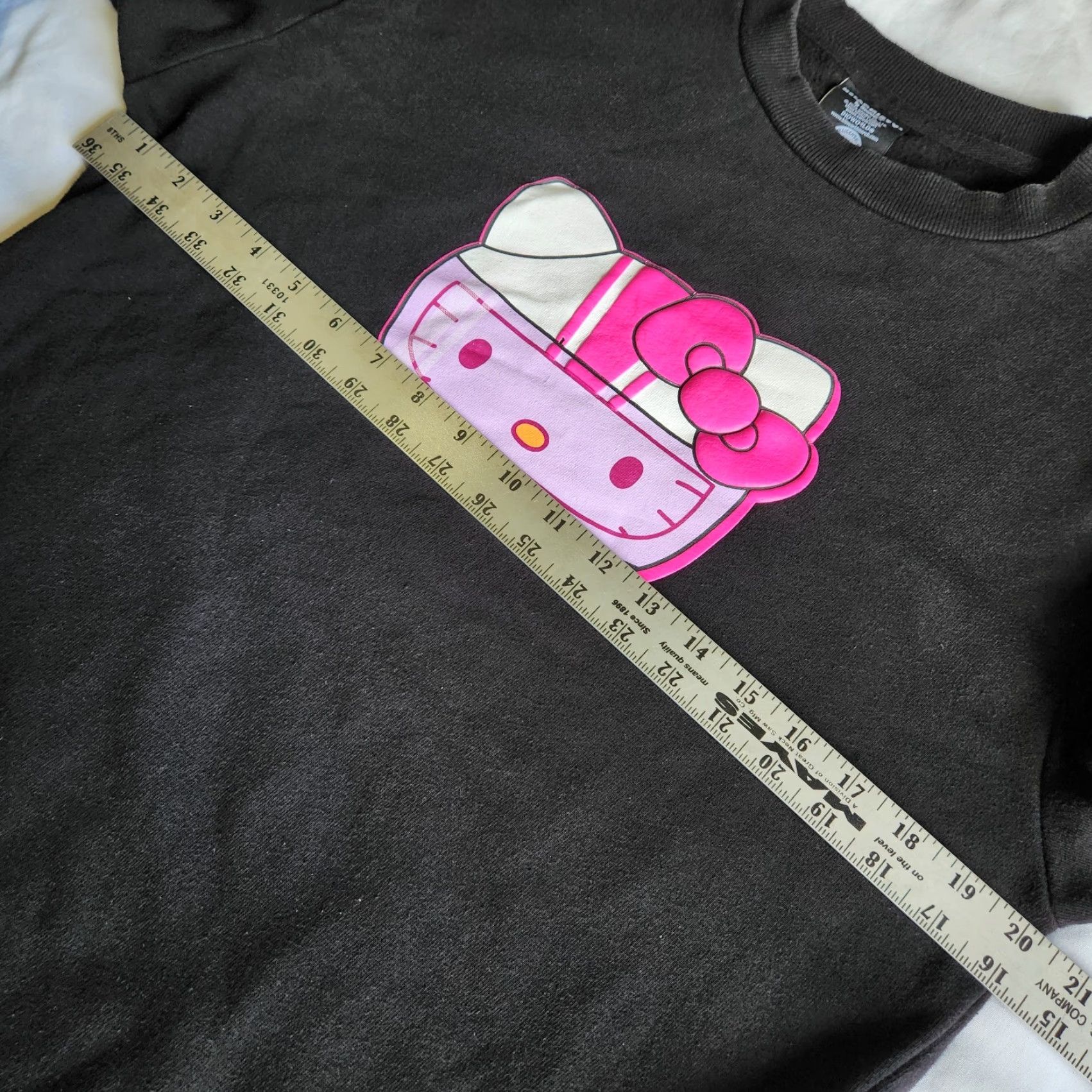 Vintage VINTAGE Hello Kitty And Friends Tokyo Speed Racer Black Small Graphic Sweatshirt Size S / US 4 / IT 40 - 7 Thumbnail