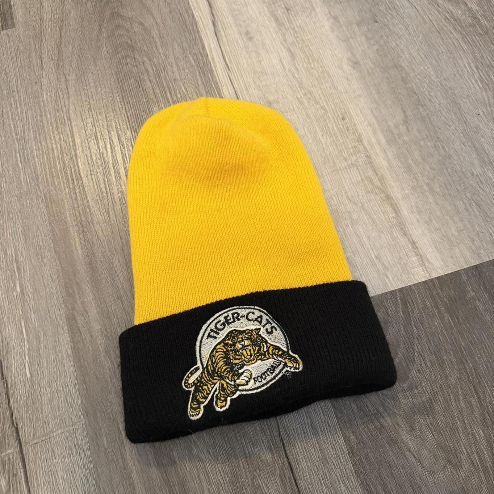 Starter Vintage Hamilton tiger cats starter cuffed beanie 90s OS Size ONE SIZE - 1 Thumbnail