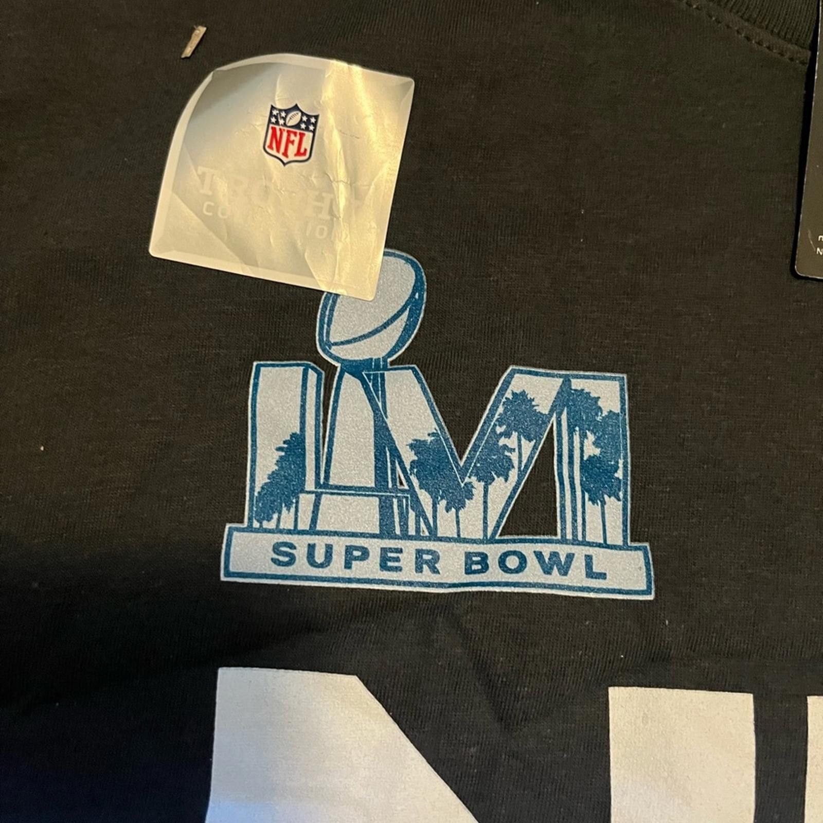 Nike Nike LA Rams Anthracite 2021 NFC Champions Locker Room Trophy Collection Size US XL / EU 56 / 4 - 4 Thumbnail