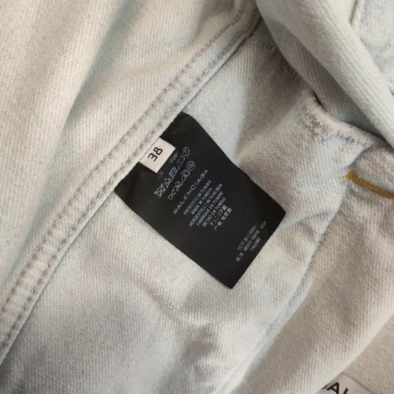 Balenciaga Balenciaga size 38 Cotton denim jacket 2502-Nextarrow Size US M / EU 48-50 / 2 - 5 Thumbnail